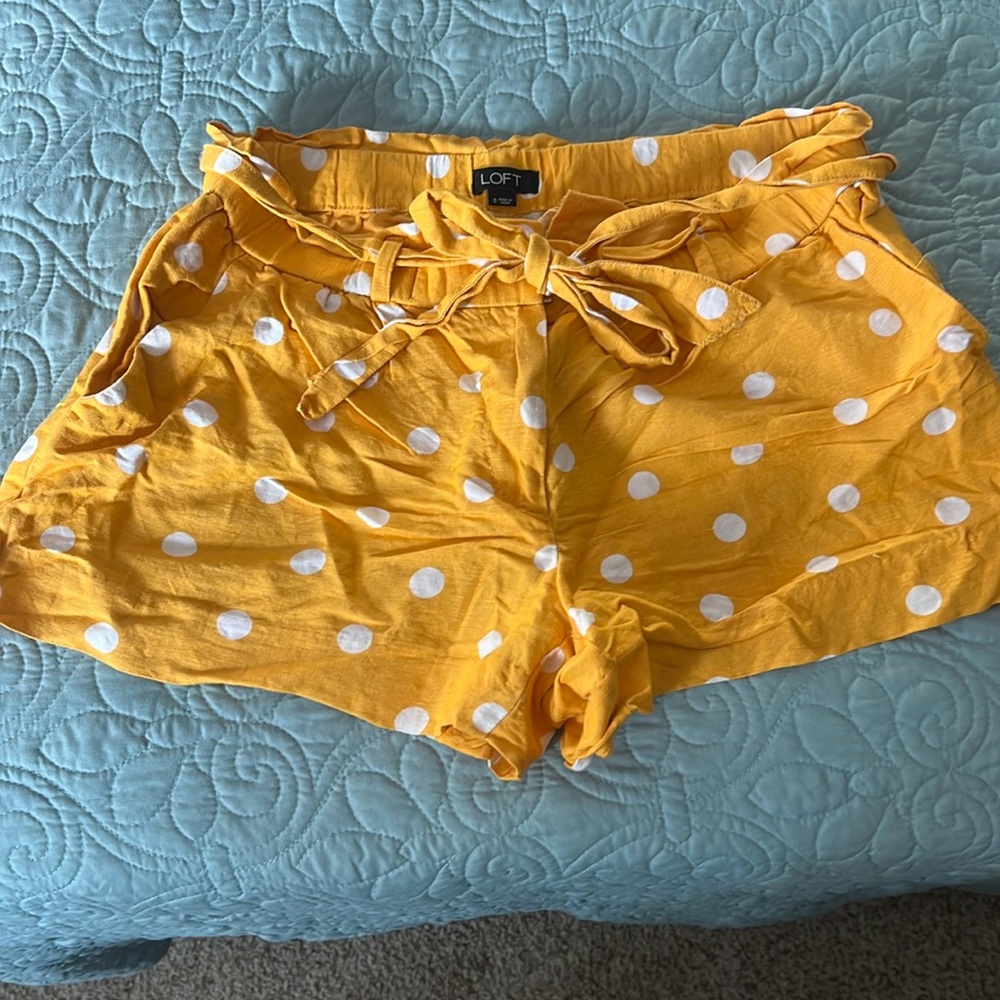 Loft Paper Bag Shorts